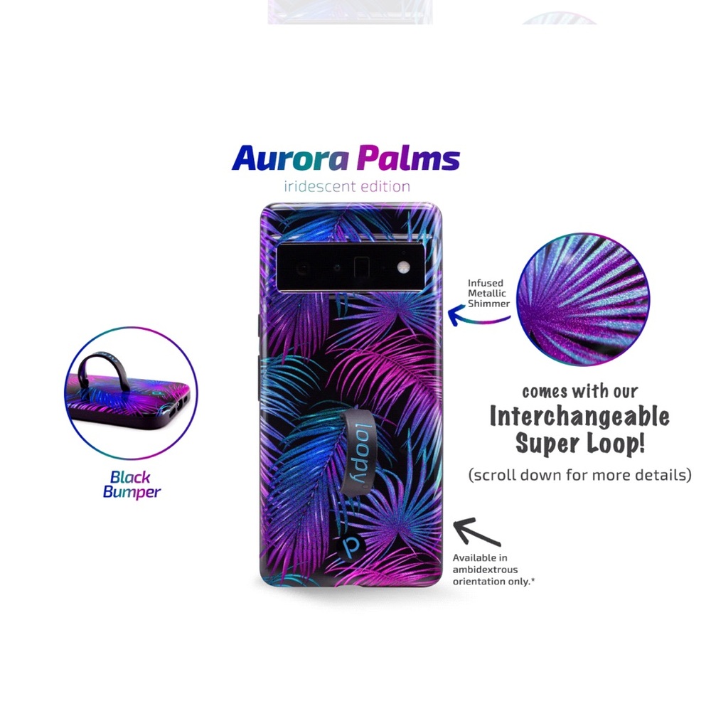 Aurora Palms Loopy Pixel 6 Pro